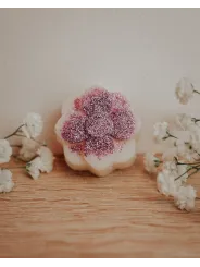 Fondant artisanal au patchouli et à la rose