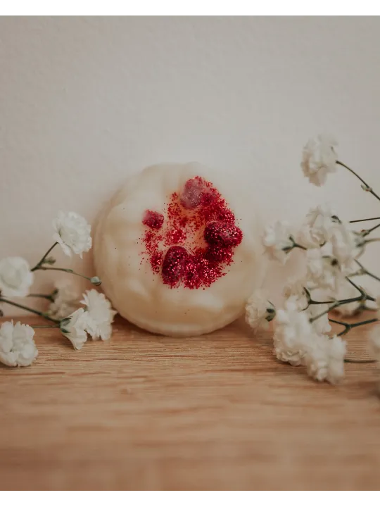 Fondant artisanal aux fruits rouges
