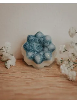 Fondant artisanal au bonbon bleu