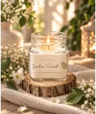 Bougie artisanale jardin secret