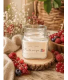 Bougie artisanale aux fruits rouges