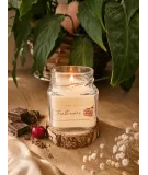 Bougie artisanale gâteau foret noire
