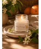 Bougie artisanale à la fleur d'oranger