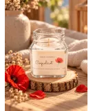 Bougie artisanale coquelicot