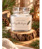Bougie artisanale aiguille de pin