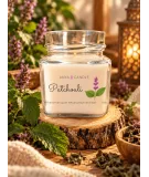 Bougie artisanale au patchouli
