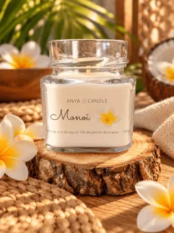Bougie artisanale au monoï