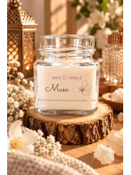 Bougie artisanale au musc