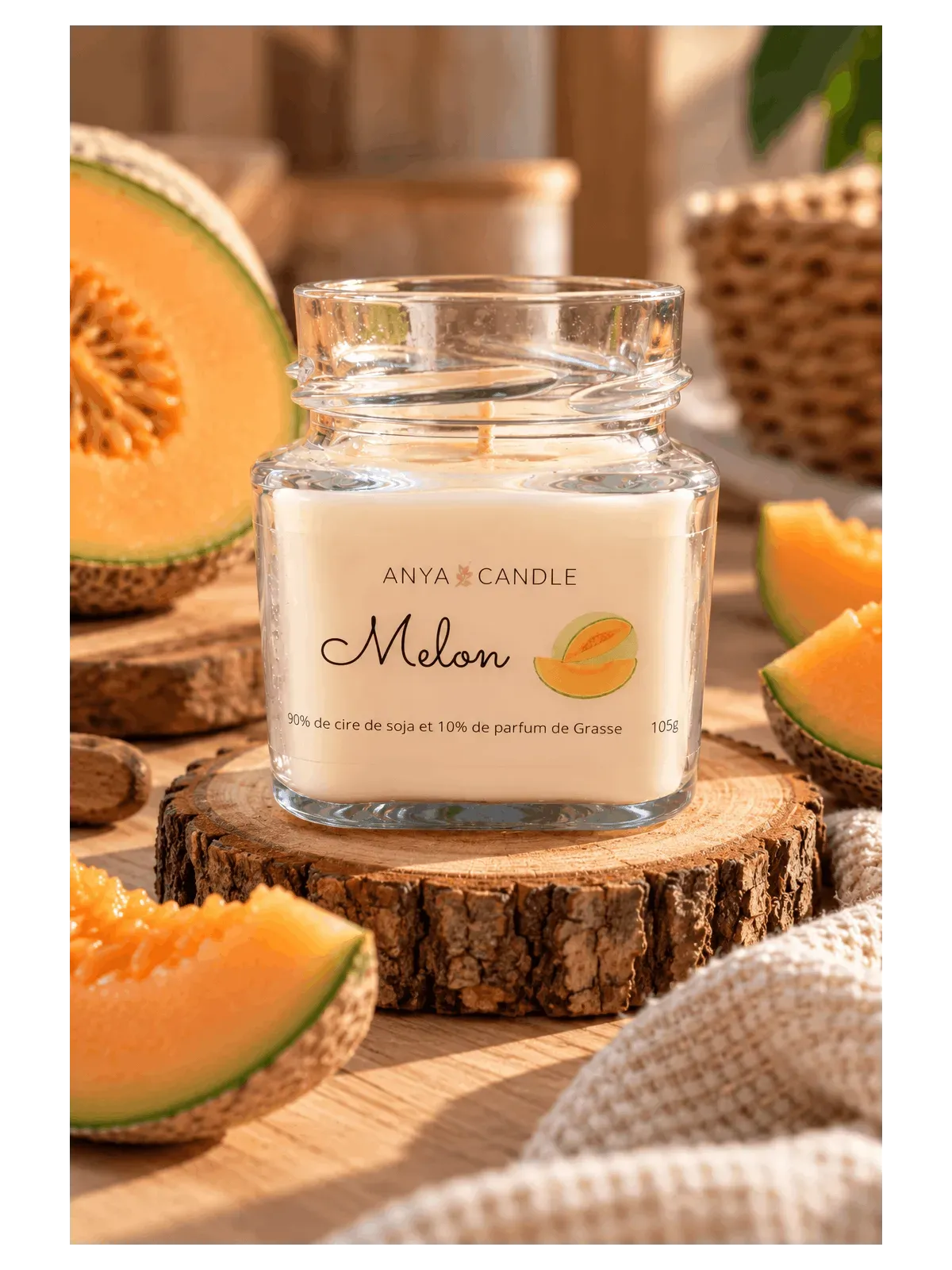 Fondant artisanal au melon
