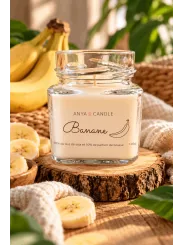 Bougie artisanal à la banane