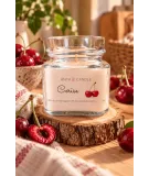 Bougie artisanale à la cerise