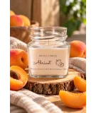 Bougie artisanale à l'abricot