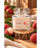 Bougie artisanale au litchi