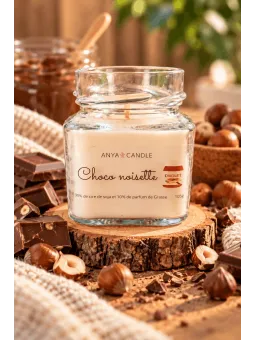 Bougie artisanale à la choco noisette