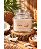 Bougie artisanale à la noix de coco