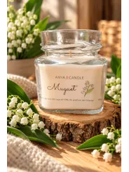 Bougie artisanale au muguet
