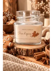 Bougie artisanale au pain d'épices