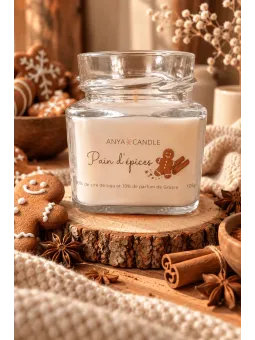 Bougie artisanale au pain d'épices
