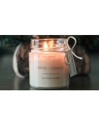 Bougies artisanales avec surprise à l'intérieur