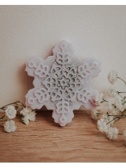 Flocon Fleur de Noël