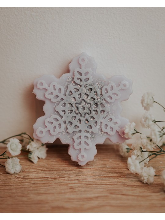 Flocon Fleur de Noël