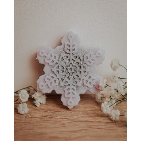 Flocon Fleur de Noël