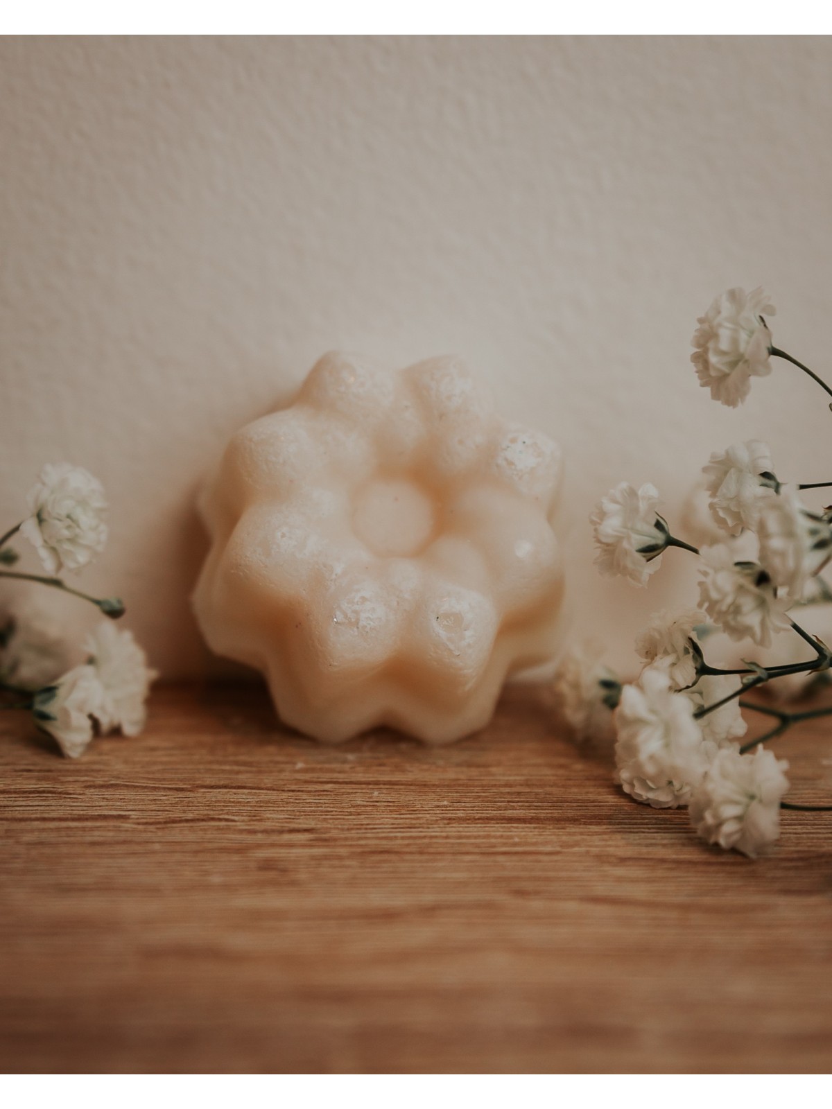 Fondant artisanal à la pivoine