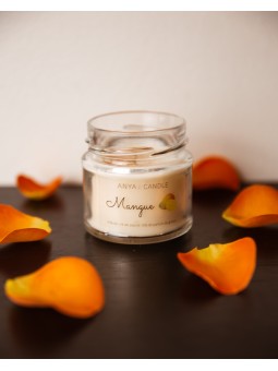 Bougie artisanale à la mangue