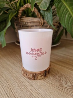 Bougie joyeux anniversaire