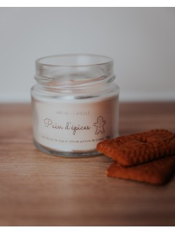 Bougie artisanale au pain d'épices