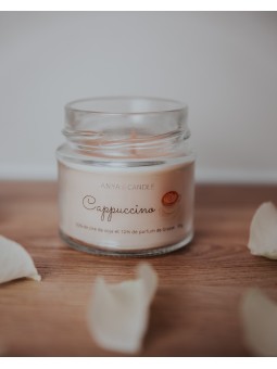 Bougie artisanale au cappuccino