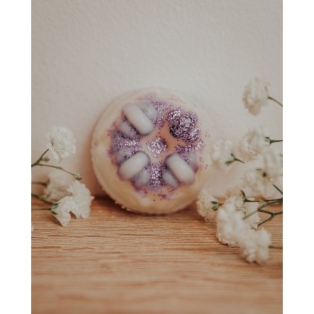 Fondant artisanal au lilas