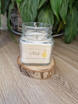 Bougie artisanale au miel