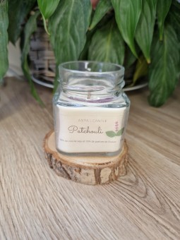 Bougie artisanale au patchouli