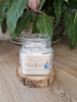 Bougie artisanale élixir floral