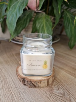 Bougie artisanale ananas