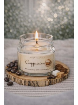 Bougie artisanale au cappuccino