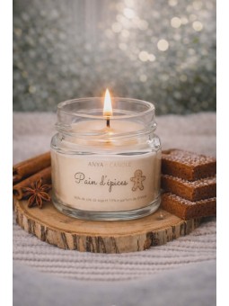 Bougie artisanale au pain d'épices