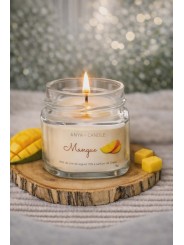 Bougie artisanale à la mangue
