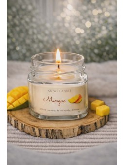 Bougie artisanale à la mangue