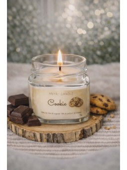 Bougie artisanale au cookie