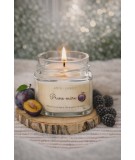 Bougie artisanale à la prune mûre