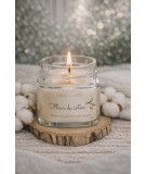 Bougie artisanale à la fleur de coton
