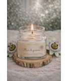 Bougie artisanale à la fleur de passion