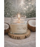 Bougie artisanale à la noix de coco