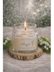 Bougie artisanale au muguet