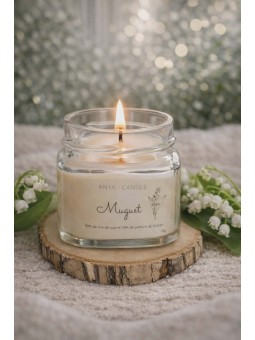 Bougie artisanale au muguet