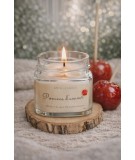 Bougie artisanale à la pomme d'amour