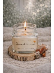 Bougie artisanale au caramel beurre salé