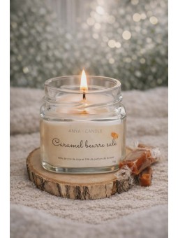 Bougie artisanale au caramel beurre salé